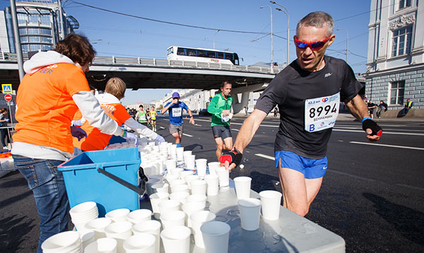 Питание на марафоне